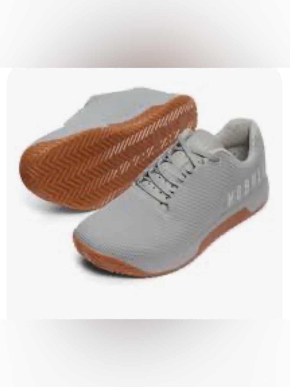 NOBULL Outwork Edge Sneaker Arctic Gum Cross Training Shoes Men’s 8.5 Women’s 10